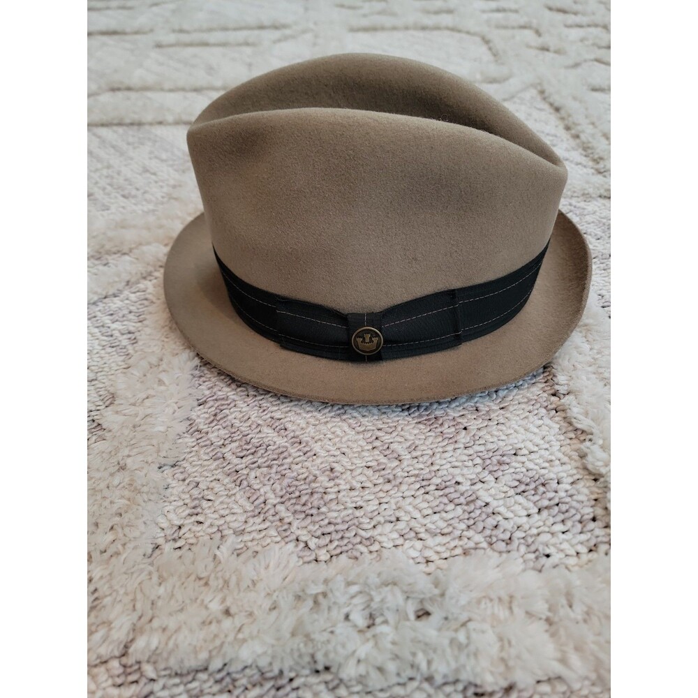 Goorin Bros. Fedora Brown Size Large 100% Wool Excellent Condition!